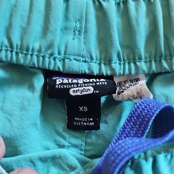 Patagonia Women's Aqua Athletic Shorts - Picture 2 of 4